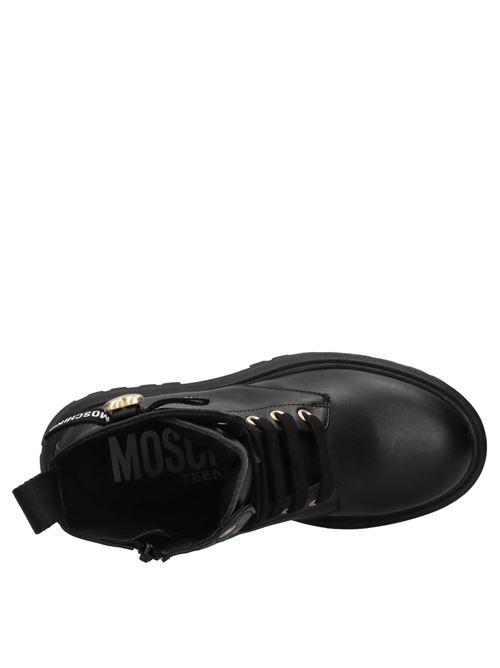 Stivaletti in pelle MOSCHINO | 78761 AMBRANERO
